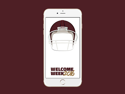 Snapchat Welcome Week Geofilter