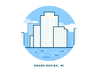 Grand Rapids, MI grand mi michigan plaza rapids river towers