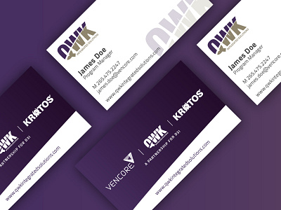 Business Cards brand branding business card cards corporate design development identity joint marks venture