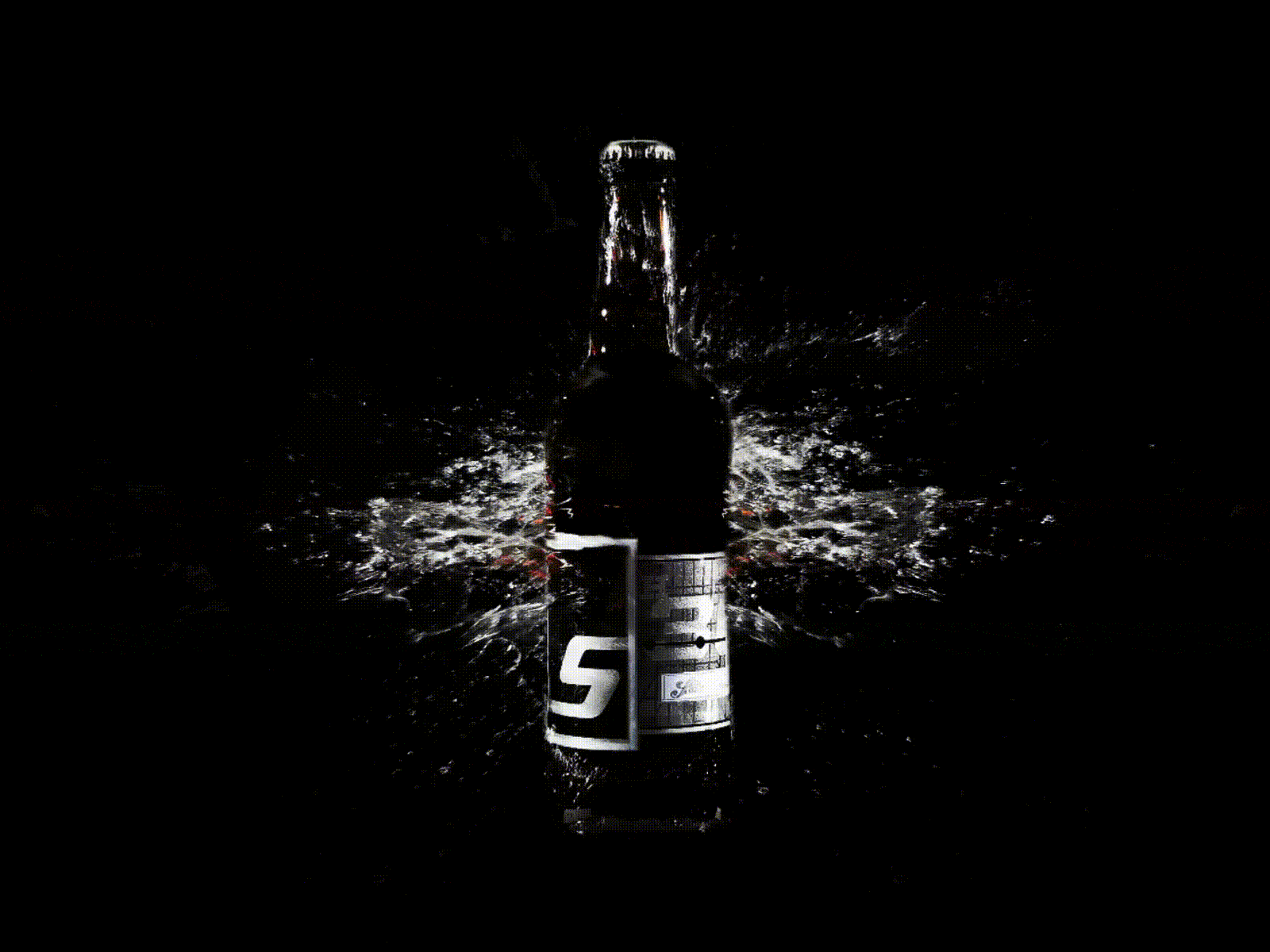 Beer bottle animation