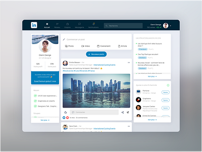 Linkedin redesign