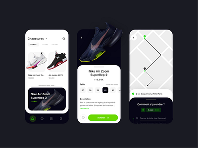 Ecommerce Shoes app business ecommerce mobile shoes ui