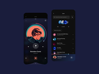 Tidal UI Challenge app design mobile music ui uidesign