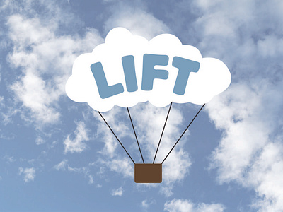 LIFT - Hot Air Balloon logo