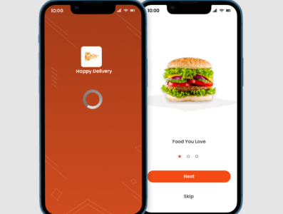 Food App on Mobile