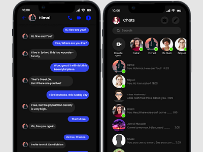 Messenger Chat On Mobile