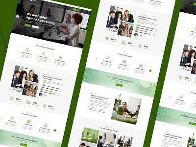 Business Landing Page agency app business corporate design tempate ui uidesign ux