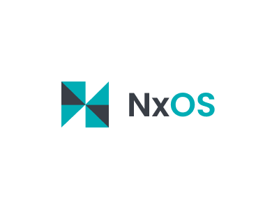 NxOS logo design branding logo