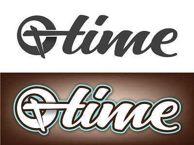 Time design inspire logo time