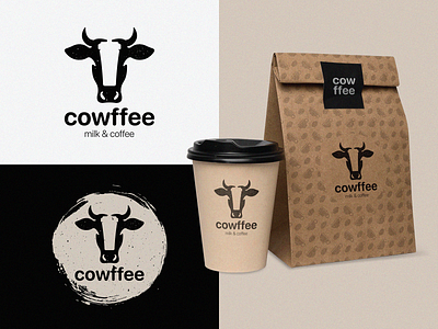 Cowffee logo concept