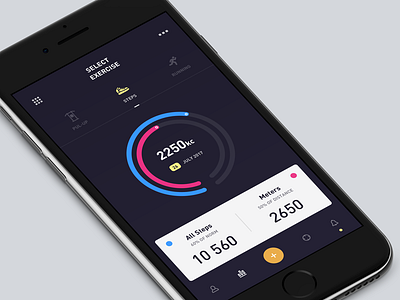 Fitness app concept 41/90