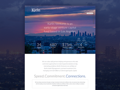 Karlin Ventures Web Page