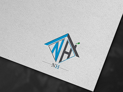 NH ,ME branding graphic design logo