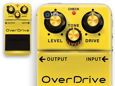 Stompcovers guitar pedals illustration stomp