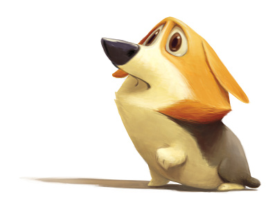 Corgi character design corgi dog