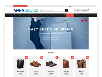 Annashop E-commerce Website ecommerce website