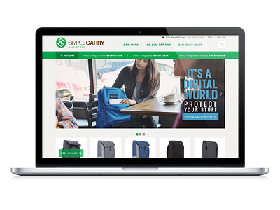 Simplecarry Ecommerce Website