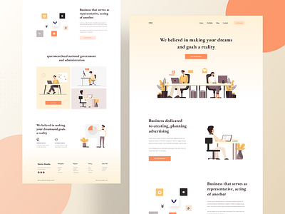 Agency Landing Page