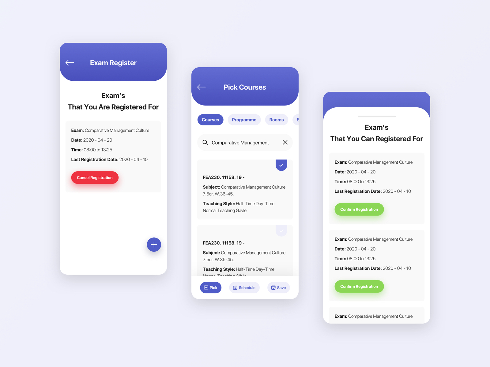 KronoX Schedule App by Tufayel Ahmed Nayef on Dribbble