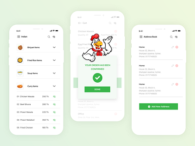 Big Bite iOS UI Kit concept user experience easy interest search food app exploration interactive design prototype ios app design mobile app exploration mobile application marketing order delivery details transitions workflow user interface ux ui animation xd template download