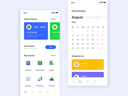 Education App Exploration by Tufayel Ahmed Nayef for Pixeleton on Dribbble