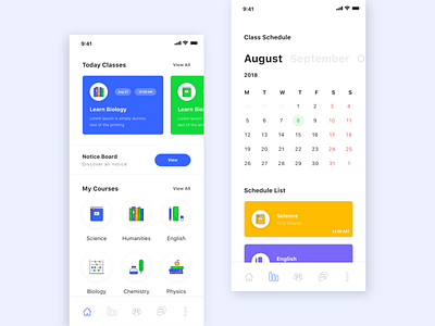 Education App Exploration by Tufayel Ahmed Nayef for Pixeleton on Dribbble