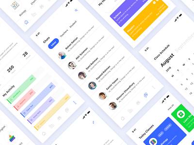 Education App Exploration academic degree collage android ios dashboard app course onlinecourses discover ios11 design homaepage landingpage webapp ios ui kit iphone xs xr learn list content material ui kit messageapp chatbot social result search chat
