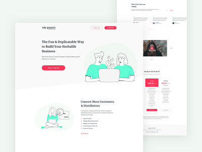 Email Marketing Agency 2019 trend ui ux agency landing page business b2b services clean ui ux typography commercial marketing site email inbox message email marketing agency illustration minimal ui design popular modern trending design user experience designer user interface homepage website interface template