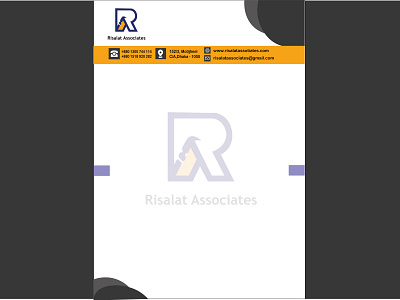 Risalat Associates Pad Design adobe illusrtator graphic design pad design