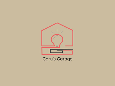 Gary's Garage  simple logo