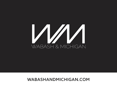 Wabash & Michigan Logo blog chicago design logo