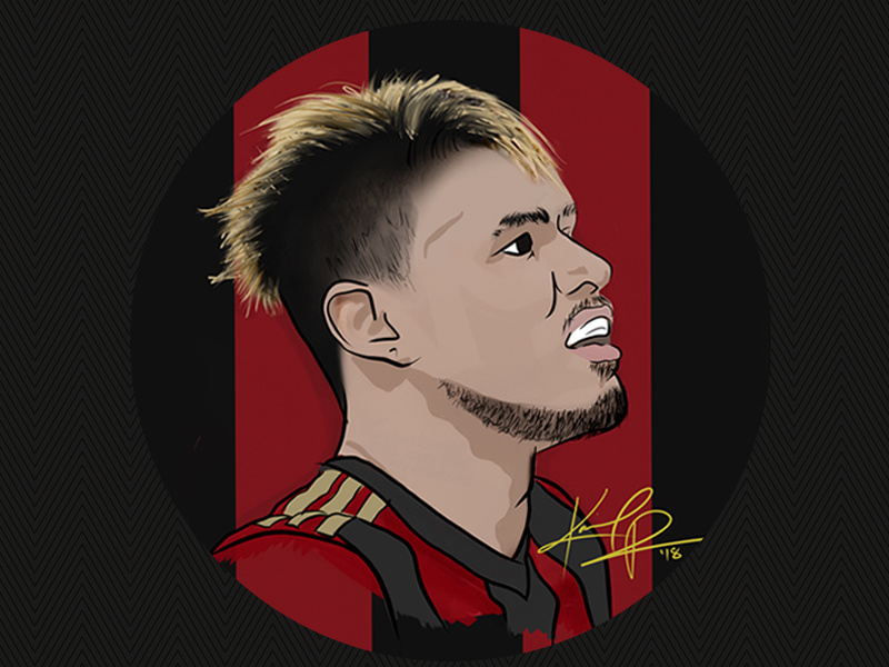 Josef Martinez sketch atlutd josef martinez