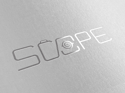 Scope Logomark (2017) camera logo production scope video