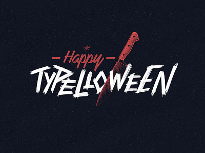 Happy Typelloween halloween happy monster noviembre terror type