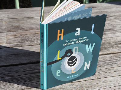 HALLOWEEN Book editorial design illustration print