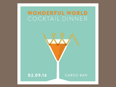 Wonderful World Cocktaildinner