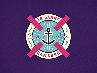 Anniversary Patch Crossmedia Hamburg patch