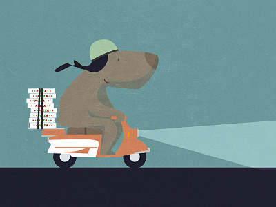 Pizza Delivery illustration