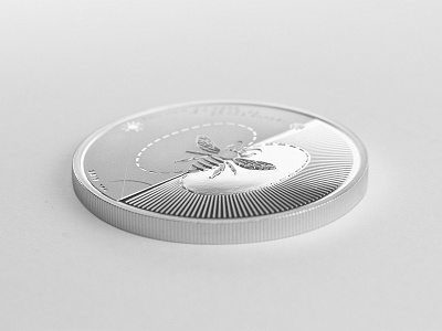 Bee Coin coin illustration