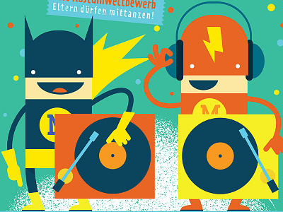 Kids Disco illustration