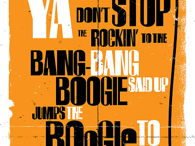 Famous song lyrics - poster series vol. 4 poster print