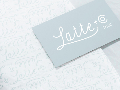 Latte + Co graphic design logo