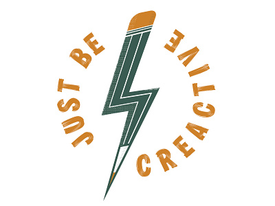 be creactive badge illustration logo