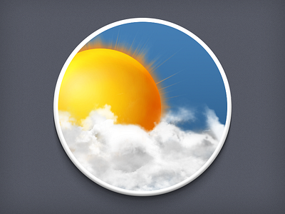 Weather Icon app icon icon ui
