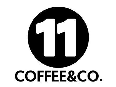 11 Coffee&Co. 11 branding coffee logo