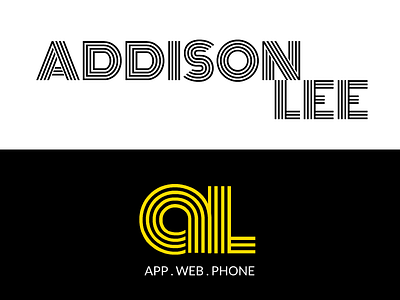 A conceptual idea for Addison Lee Branding addison branding lee