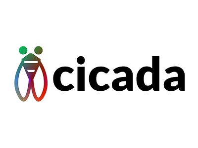 Cicada branding cicada logo