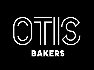 Otis Bakers bakers branding logo otis