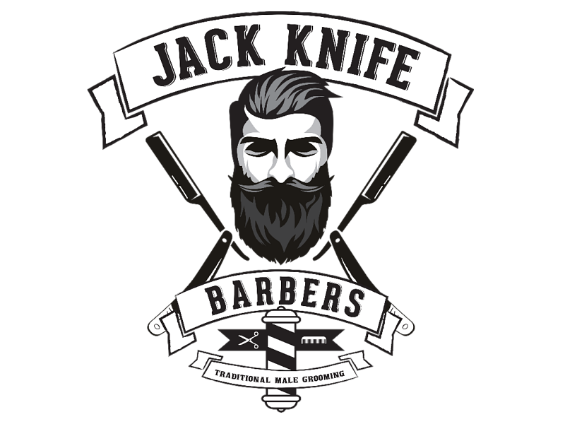 Jack Knife Barbers by Today Design on Dribbble