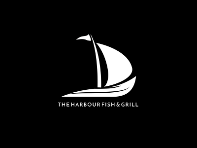 The Harbour Fish & Grill fish grill harbour logo